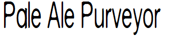 Pale Ale Purveyor