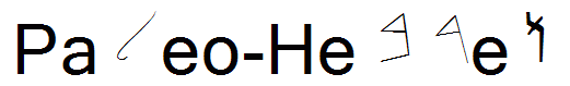 Paleo-Hebrew