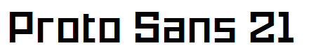 Proto Sans 21