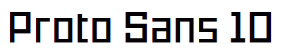 Proto Sans 10