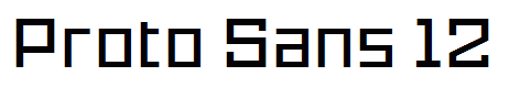 Proto Sans 12