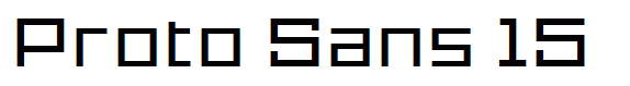Proto Sans 15