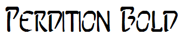 Perdition Bold