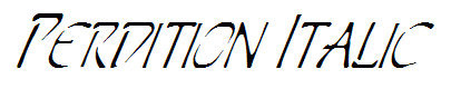 Perdition Italic
