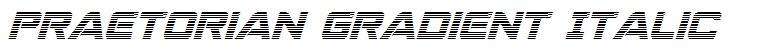 Praetorian Gradient Italic