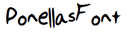 PonellasFont