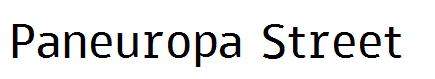 Paneuropa Street