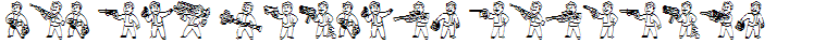 Pip Boy Weapons Dingbats