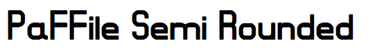 PaFFile Semi Rounded