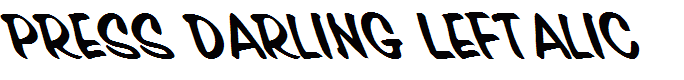 Press Darling Leftalic