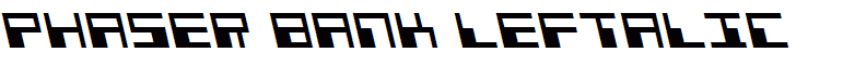Phaser Bank Leftalic