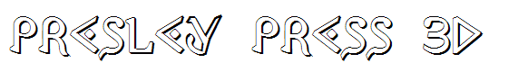 Presley Press 3D