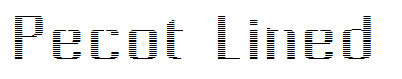 Pecot Lined