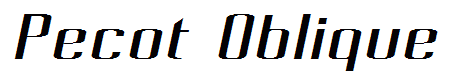 Pecot Oblique