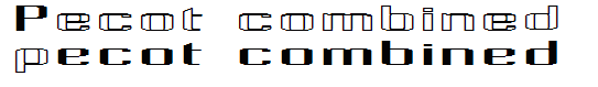 Pecot combined