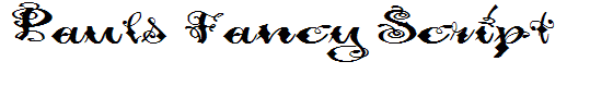 Pauls Fancy Script
