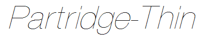 Partridge-Thin