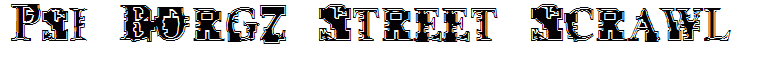 Psi Borgz Street Scrawl