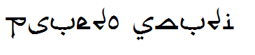 Psuedo Saudi