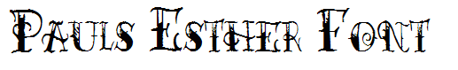 Pauls Esther Font