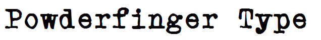 Powderfinger Type