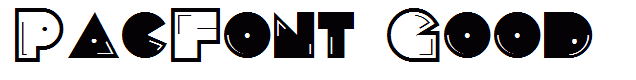 PacFont Good