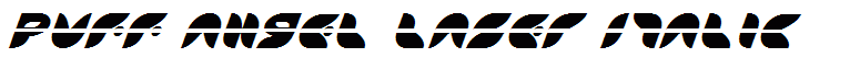 Puff Angel Laser Italic