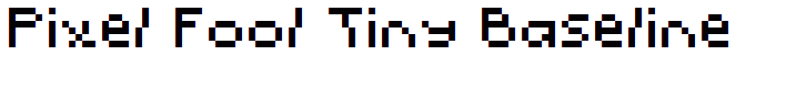 Pixel Fool Tiny Baseline