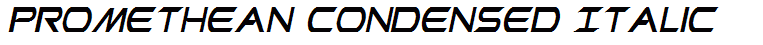 Promethean Condensed Italic