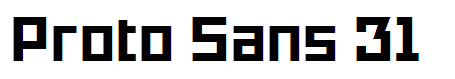 Proto Sans 31
