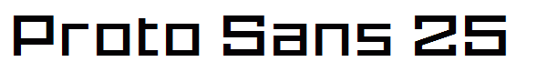Proto Sans 25