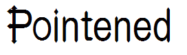 Pointened