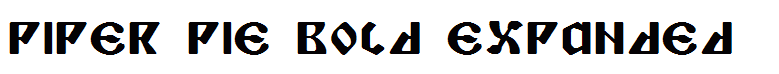 Piper Pie Bold Expanded