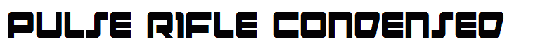 Pulse Rifle Condensed