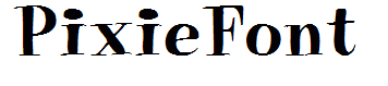 PixieFont