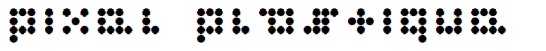 pixel plastique