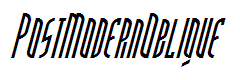 PostModernOblique