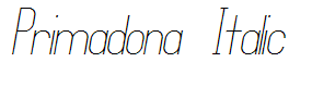 Primadona Italic