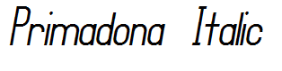Primadona Italic