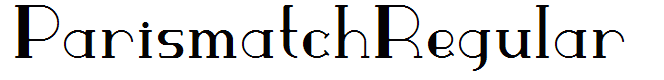 ParismatchRegular
