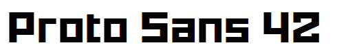 Proto Sans 42