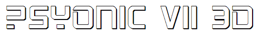 PsYonic VII 3D