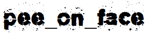 Pee_on_face