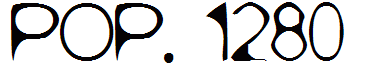 POP. 1280