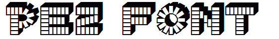 PEZ font