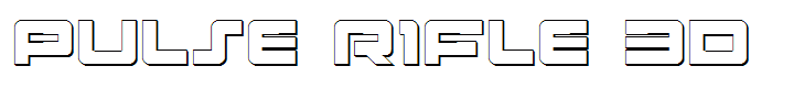 Pulse Rifle 3D