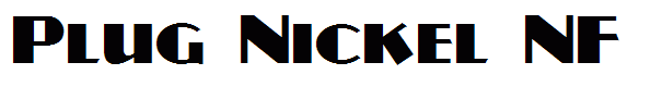 Plug Nickel NF