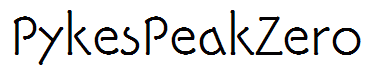 PykesPeakZero