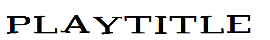 Playtitle