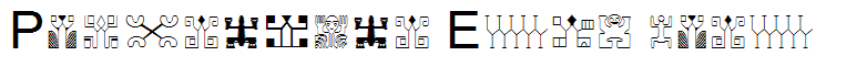 Polynesien Etua font